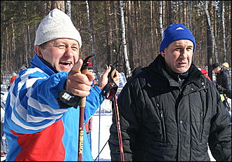 8 марта 2007 г., Барнаул   "Лыжный праздник" в Барнауле, посвященный Международному женскому дню 8 марта