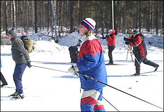 8 марта 2007 г., Барнаул   "Лыжный праздник" в Барнауле, посвященный Международному женскому дню 8 марта