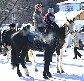 8 марта 2007 г., Барнаул   "Лыжный праздник" в Барнауле, посвященный Международному женскому дню 8 марта
