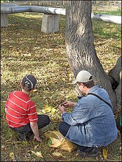 18 сентября 2011 г., Барнаул   Барнаульцы на прогулке в НИИ им. Лисавенко