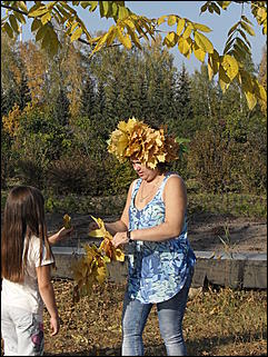 18 сентября 2011 г., Барнаул   Барнаульцы на прогулке в НИИ им. Лисавенко