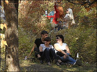 18 сентября 2011 г., Барнаул   Барнаульцы на прогулке в НИИ им. Лисавенко