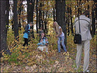 18 сентября 2011 г., Барнаул   Барнаульцы на прогулке в НИИ им. Лисавенко