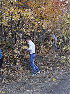 18 сентября 2011 г., Барнаул   Барнаульцы на прогулке в НИИ им. Лисавенко