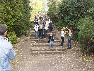 18 сентября 2011 г., Барнаул   Барнаульцы на прогулке в НИИ им. Лисавенко