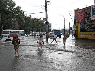 19 июля 2008 г., Барнаул   Летний "сюрприз" природы