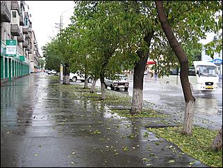 19 июля 2008 г., Барнаул   Летний "сюрприз" природы