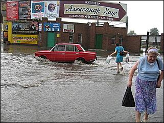 19 июля 2008 г., Барнаул   Летний "сюрприз" природы