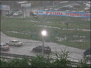 19 июля 2008 г., Барнаул   Летний "сюрприз" природы