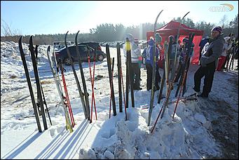 11 февраля 2018 г., Барнаул. Екатерина Смолихина   Солнце, лыжи, Барнаул: более тысячи горожан пришли на "Лыжню России"