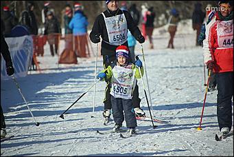 11 февраля 2018 г., Барнаул. Екатерина Смолихина   Солнце, лыжи, Барнаул: более тысячи горожан пришли на "Лыжню России"