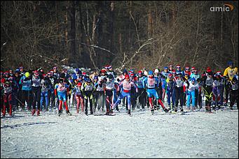 11 февраля 2018 г., Барнаул. Екатерина Смолихина   Солнце, лыжи, Барнаул: более тысячи горожан пришли на "Лыжню России"