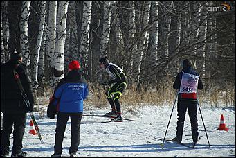 11 февраля 2018 г., Барнаул. Екатерина Смолихина   Солнце, лыжи, Барнаул: более тысячи горожан пришли на "Лыжню России"