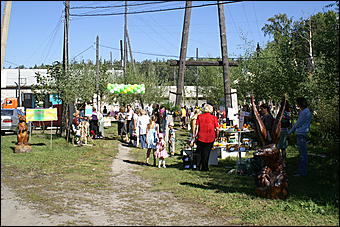 21 августа 2010 г., Барнаул   Село Лебяжье Барнаула отмечает 140-летие