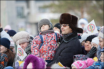 1 декабрь 2016 г., Барнаул © Амител Вячеслав Мельников   Похождения Деда Мороза из Великого Устюга в Барнауле. Фото