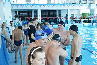 14 августа 2010 г., Барнаул   День строителя в бассейне велнесс-клуба «Магис-Спорт»