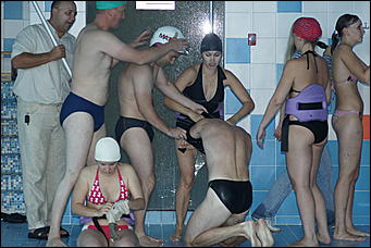 14 августа 2010 г., Барнаул   День строителя в бассейне велнесс-клуба «Магис-Спорт»