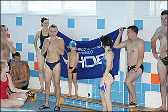 14 августа 2010 г., Барнаул   День строителя в бассейне велнесс-клуба «Магис-Спорт»