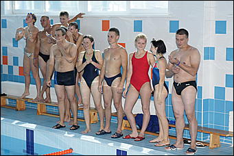 14 августа 2010 г., Барнаул   День строителя в бассейне велнесс-клуба «Магис-Спорт»