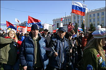 1 мая 2008 г., Барнаул   Первомай в Барнауле