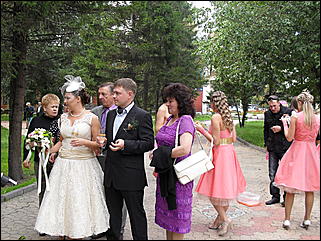 11 сентября 2009 г., Барнаул   Свадьба в голливудском стиле в Барнауле