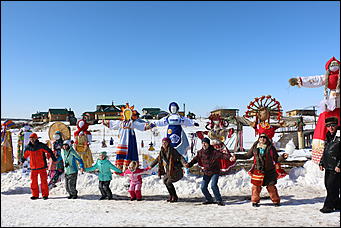 14.03.2016   Как отпраздновали "Сибирскую Масленицу" в Алтайском крае