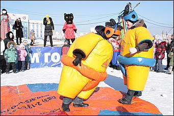 26 февраль 2012 г., Барнаул   Масленица с радио «Юмор FM»