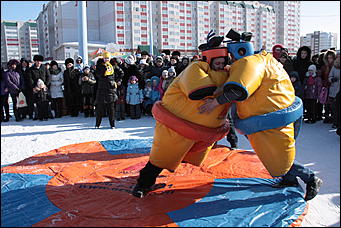 26 февраль 2012 г., Барнаул   Масленица с радио «Юмор FM»