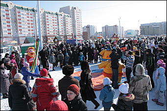 26 февраль 2012 г., Барнаул   Масленица с радио «Юмор FM»