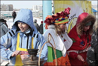 6 марта 2011 г., Барнаул   Широкая масленица 2011