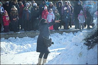 18 февраля 2018 г., Барнаул. Екатерина Смолихина   Блины, хороводы и чучела: как барнаульцы отметили Масленицу