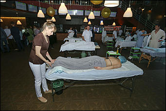 25 октября 2017 г., Барнаул. Екатерина Смолихина   Золотые руки: чемпионат Сибири по массажу прошел в Барнауле