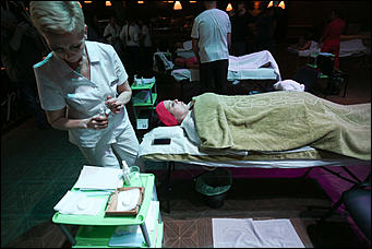 25 октября 2017 г., Барнаул. Екатерина Смолихина   Золотые руки: чемпионат Сибири по массажу прошел в Барнауле