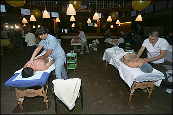 25 октября 2017 г., Барнаул. Екатерина Смолихина   Золотые руки: чемпионат Сибири по массажу прошел в Барнауле