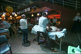 25 октября 2017 г., Барнаул. Екатерина Смолихина   Золотые руки: чемпионат Сибири по массажу прошел в Барнауле