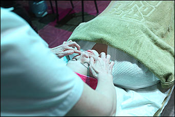 25 октября 2017 г., Барнаул. Екатерина Смолихина   Золотые руки: чемпионат Сибири по массажу прошел в Барнауле