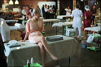 18 октября 2018 г., Барнаул. Екатерина Смолихина   Гладили, мяли, щипали: как в Барнауле состязались лучшие массажисты Сибири