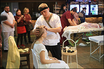 18 октября 2018 г., Барнаул. Екатерина Смолихина   Гладили, мяли, щипали: как в Барнауле состязались лучшие массажисты Сибири