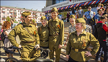 9 мая 2015 г., Барнаул   "Эпоха Победы" от Ретро FM Барнаул
