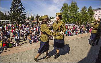 9 мая 2015 г., Барнаул   "Эпоха Победы" от Ретро FM Барнаул