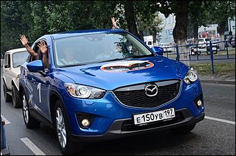 22 июль 2012 г., Барнаул    Автоцентр Реал-Моторс провёл соревнования для владельцев и любителей автомобилей Mazda!