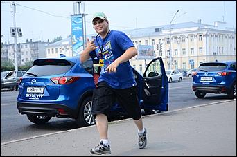 22 июль 2012 г., Барнаул    Автоцентр Реал-Моторс провёл соревнования для владельцев и любителей автомобилей Mazda!