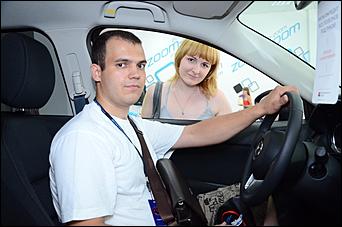 22 июль 2012 г., Барнаул    Автоцентр Реал-Моторс провёл соревнования для владельцев и любителей автомобилей Mazda!