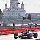 13 июля 2008 г., Москва   Формула 1 погостила в России. Шоу Moscow City Racing (фото Игоря Заботина)