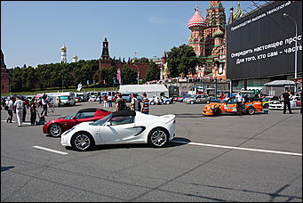 13 июля 2008 г., Москва   Формула 1 погостила в России. Шоу Moscow City Racing (фото Игоря Заботина)