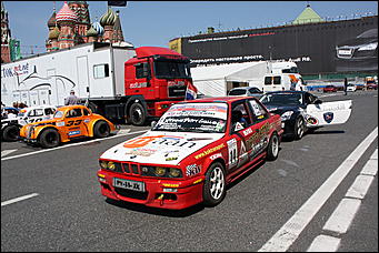 13 июля 2008 г., Москва   Формула 1 погостила в России. Шоу Moscow City Racing (фото Игоря Заботина)