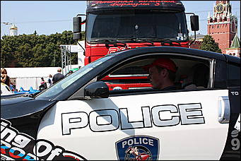 13 июля 2008 г., Москва   Формула 1 погостила в России. Шоу Moscow City Racing (фото Игоря Заботина)