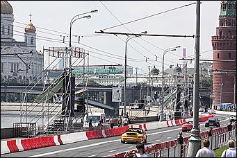 13 июля 2008 г., Москва   Формула 1 погостила в России. Шоу Moscow City Racing (фото Игоря Заботина)