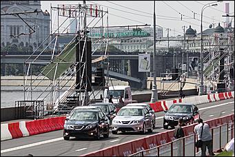 13 июля 2008 г., Москва   Формула 1 погостила в России. Шоу Moscow City Racing (фото Игоря Заботина)