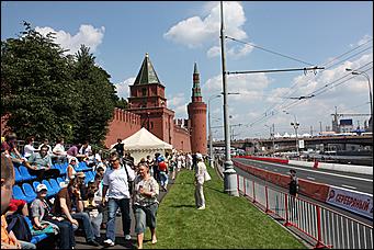 13 июля 2008 г., Москва   Формула 1 погостила в России. Шоу Moscow City Racing (фото Игоря Заботина)